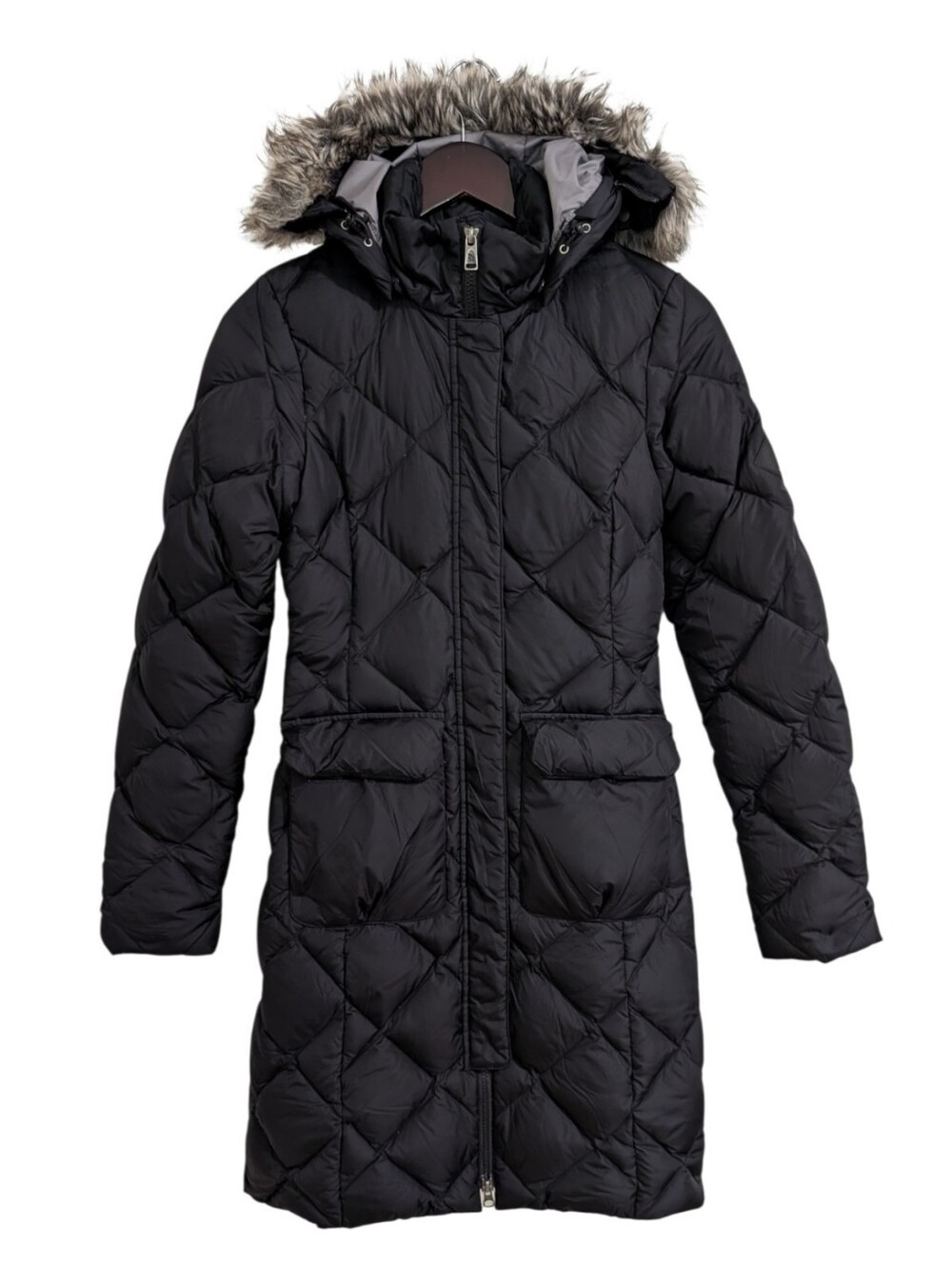 The North Face Women's Redhook 550 Down Parka Jacket Black Size XS